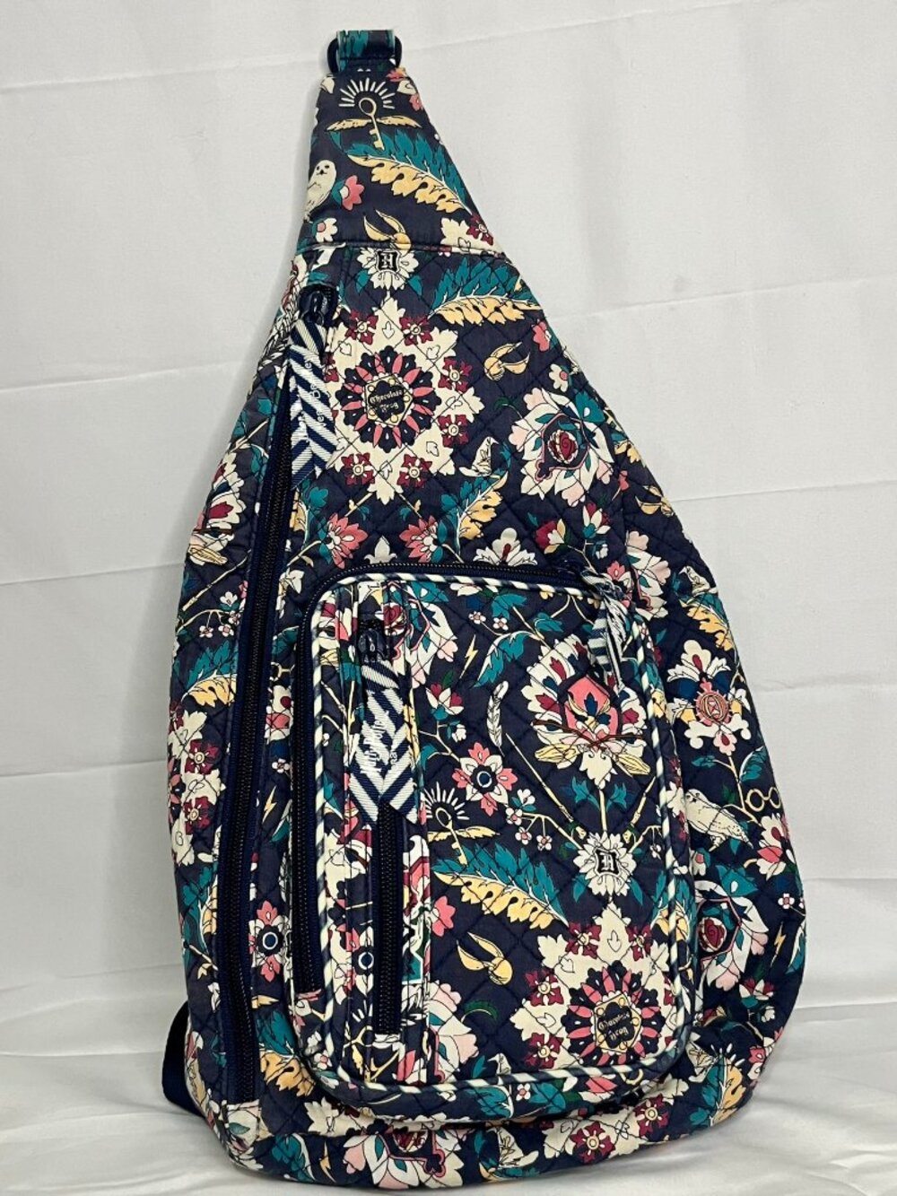 Vera Bradley Harry Potter Home To Hogwarts Large Sling Backpack Bag Cotton used